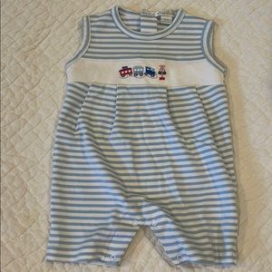 Kissy Kissy Train Romper/Playsuit